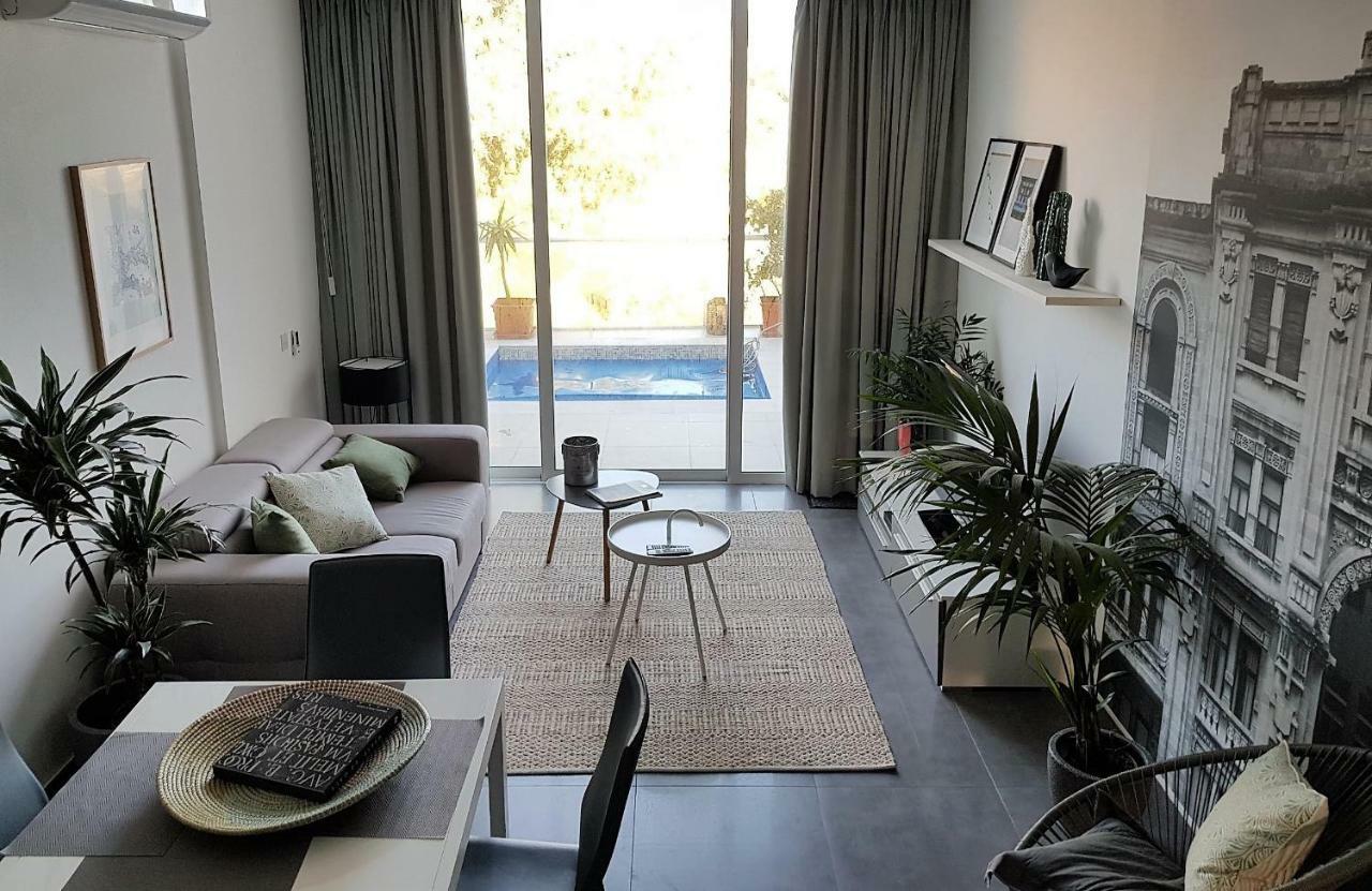 Duplex Maisonette With Heated P-Pool And Jacuzzi San Ġiljan Exterior foto